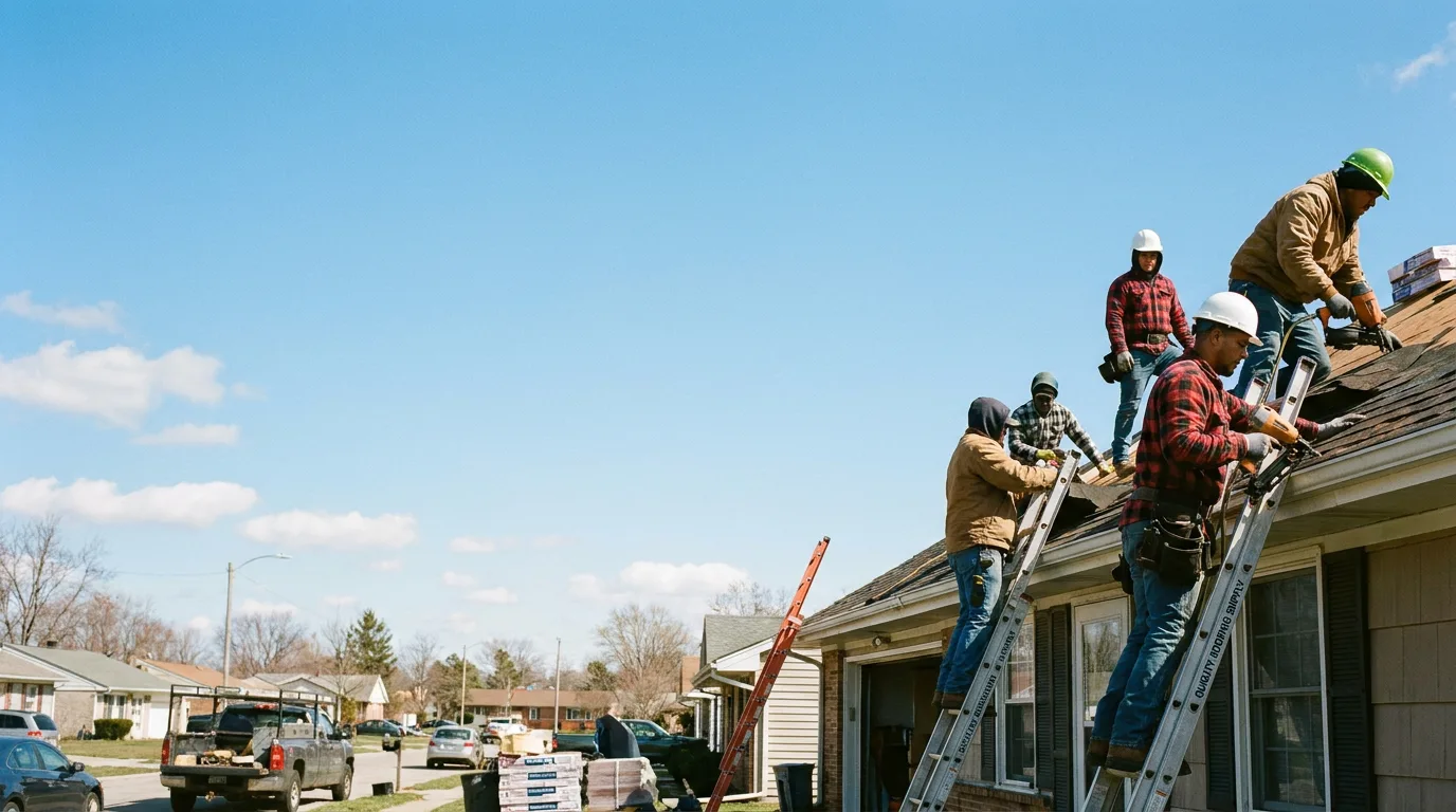 Roofing in Reeves, LA near me